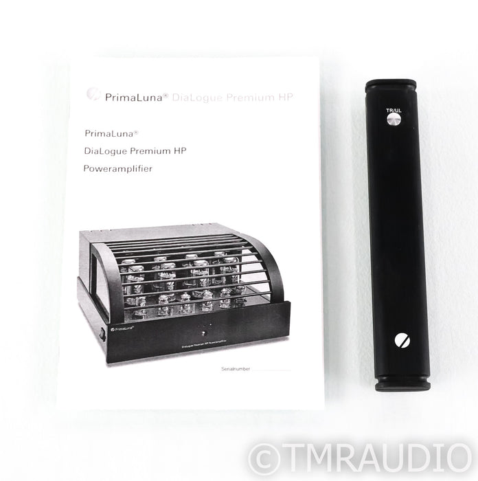 PrimaLuna DiaLogue Premium HP Stereo Tube Power Amplifier; Remote