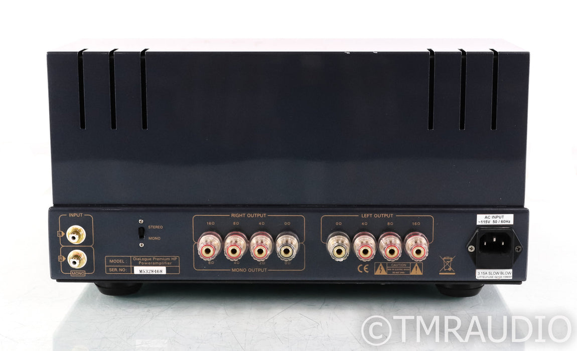 PrimaLuna DiaLogue Premium HP Stereo Tube Power Amplifier; Remote