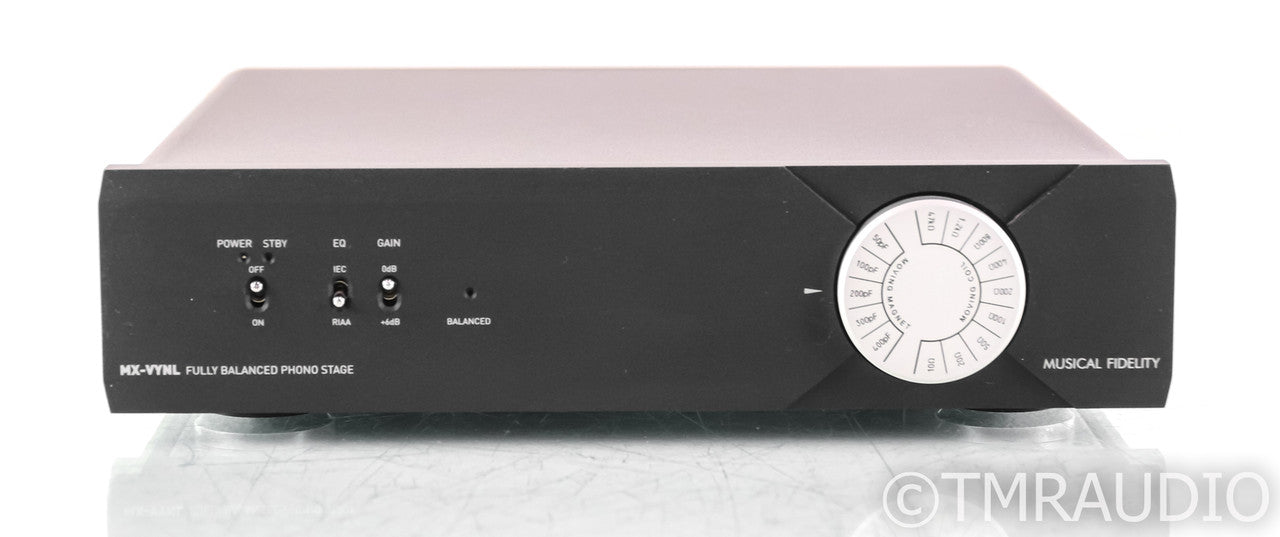 Musical Fidelity MX-VYNL MM / MC Phono Preamplifier; MXVYNL; Black