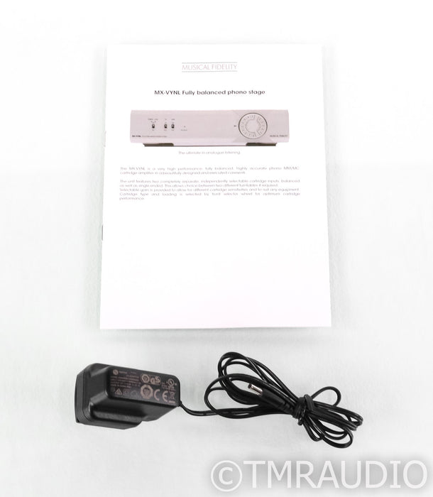 Musical Fidelity MX-VYNL MM / MC Phono Preamplifier; MXVYNL; Black