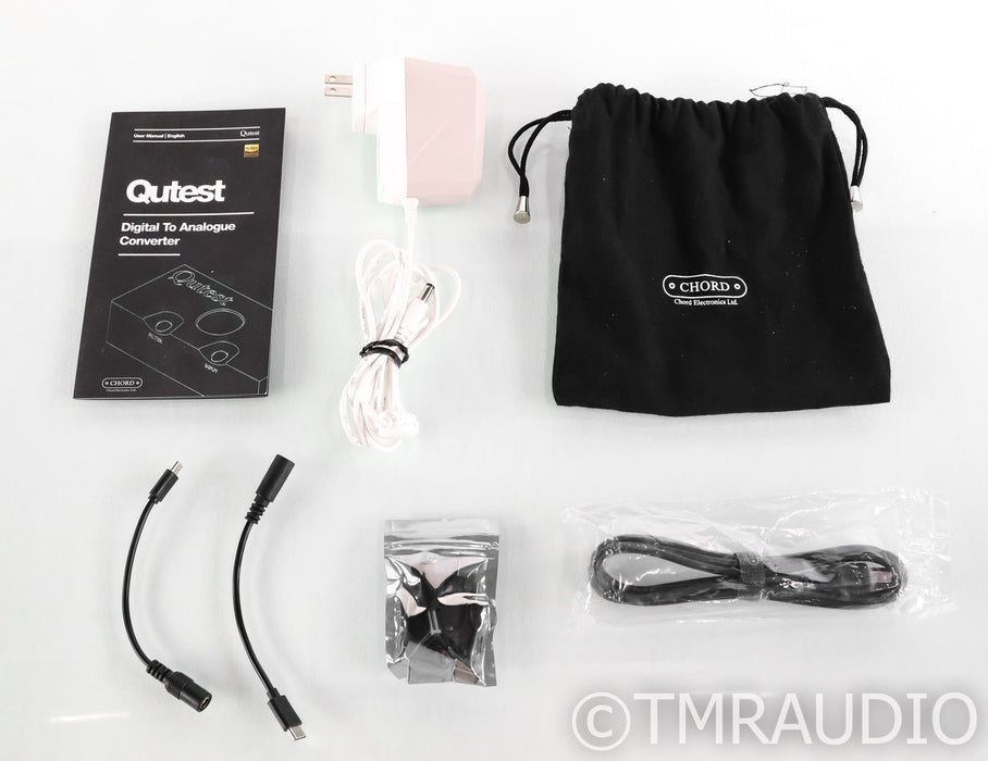 Chord Qutest DAC; iFi Power X Linear Power Supply; D/A Converter