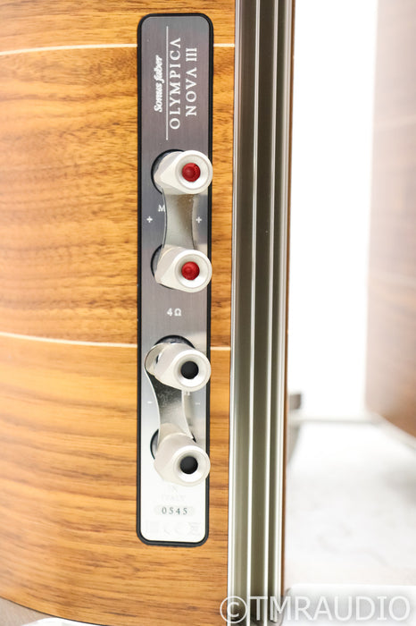 Sonus Faber Olympica Nova III Floorstanding Speakers; Nova 3; Walnut Pair