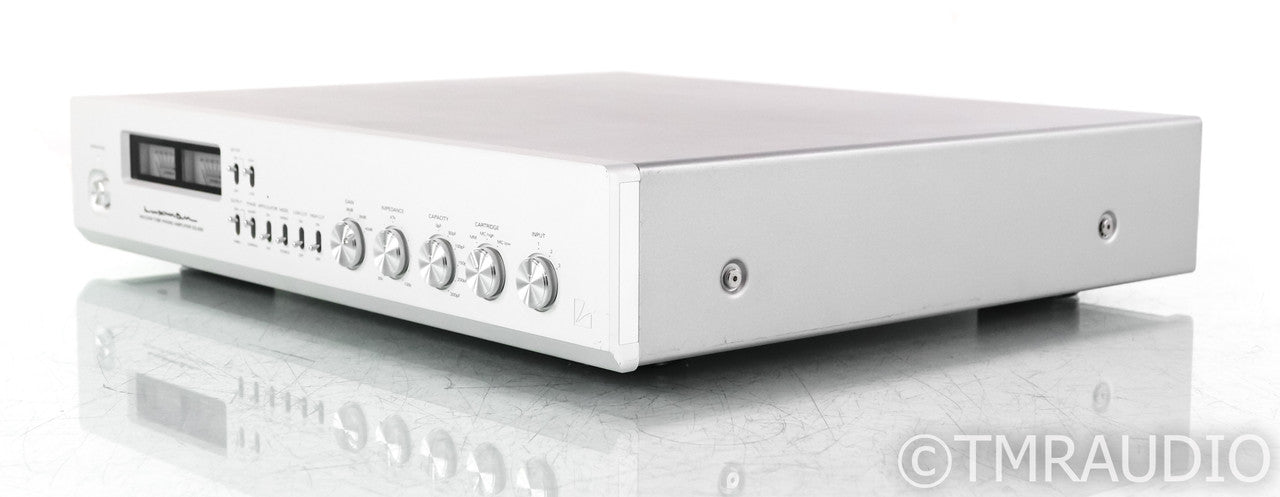 Luxman EQ-500 Vacuum Tube MM / MC Phono Preamplifier; Silver; EQ500