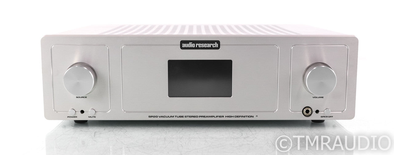 Audio Research SP20 Stereo Tube Preamplifier; Remote; Silver