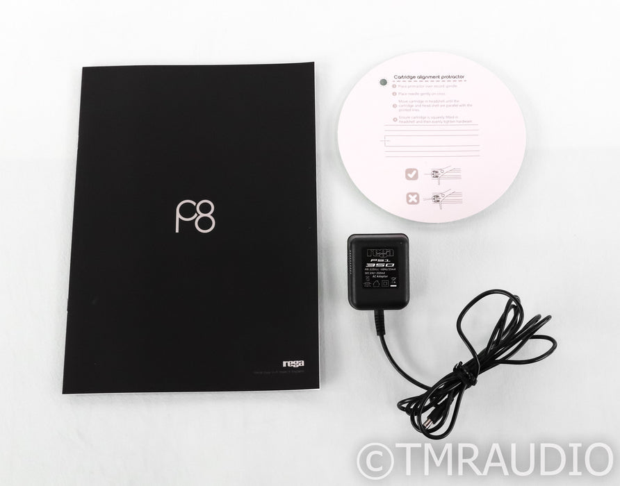 Rega Planar 8 Belt Drive Turntable; P8; Rega Ania MC Cartridge