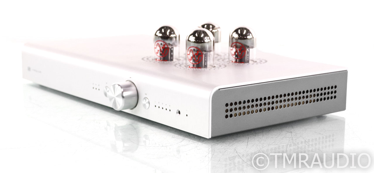 Schiit Freya+ Stereo Tube Hybrid Preamplifier; Silver; Remote