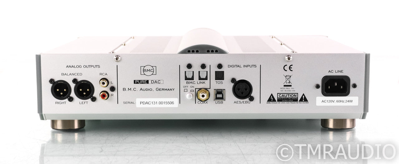 B.M.C. PureDAC D/A Converter / Headphone Amplifier; BMC; Balanced Music Concept