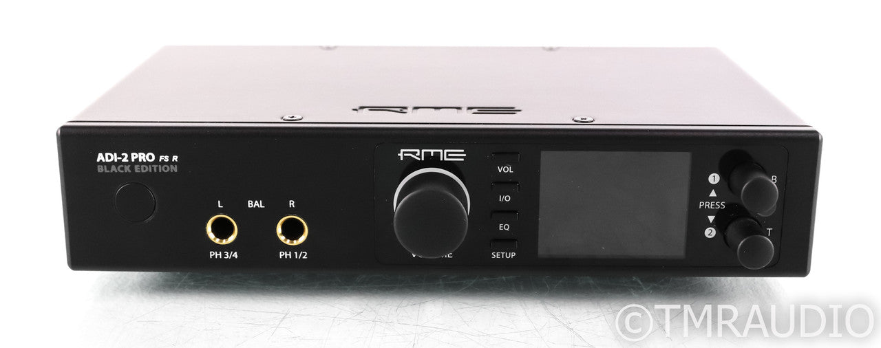 RME ADI-2 Pro FS R Black Edition DAC / ADC; AD/DA Converter; Black
