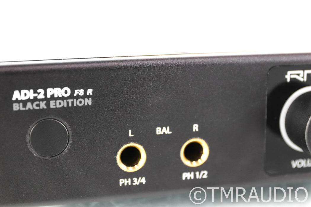 RME ADI-2 Pro FS R Black Edition DAC / ADC; AD/DA Converter; Black