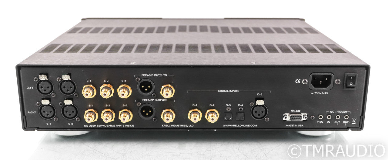 Krell Illusion II Stereo Preamplifier; Silver; Illusion2; Remote