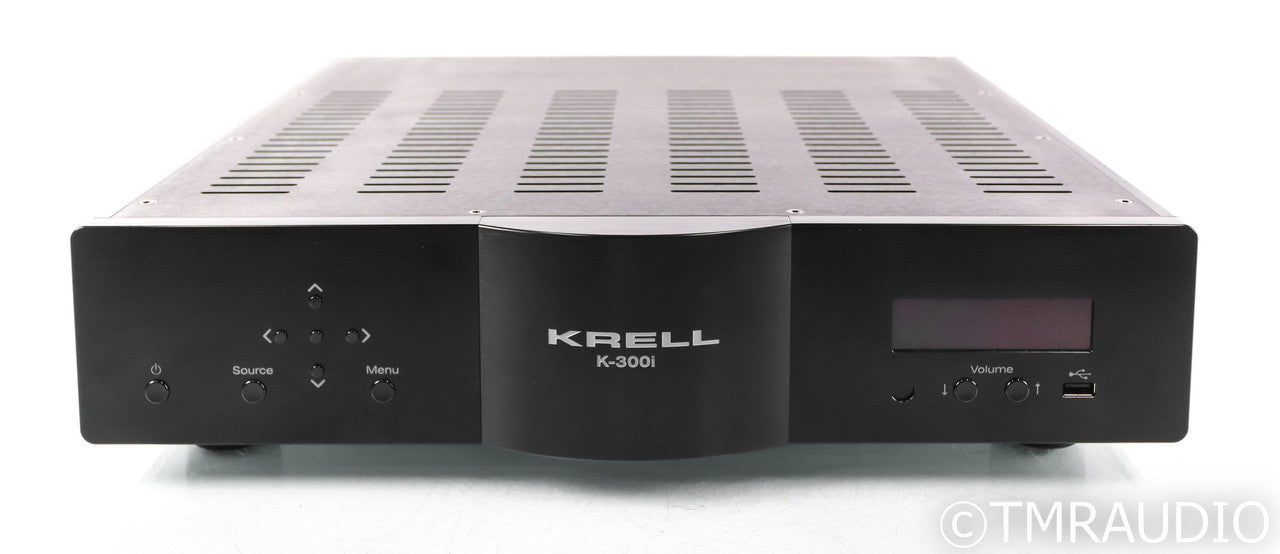 Krell K-300i Stereo Integrated Amplifier; Black; Remote; K300i; Roon Ready