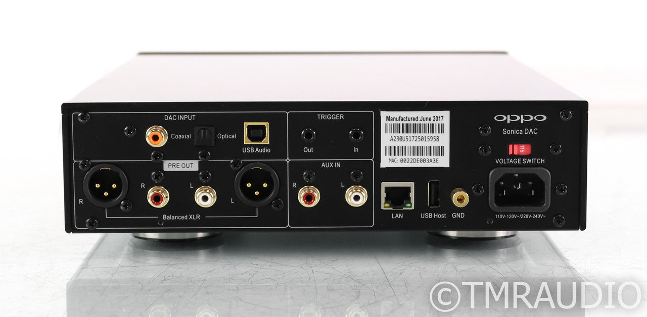 Oppo Sonica DAC / Streamer; SDAC-3; D/A Converter; Black
