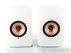 KEF LS50 Wireless II Bookshelf Speakers; DAC; Remote; Mineral White Pair