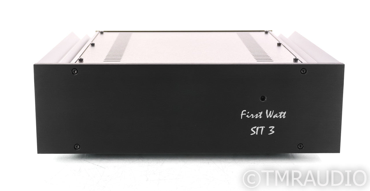 First Watt SIT 3 Stereo Power Amplifier; Black; SIT3; Nelson Pass