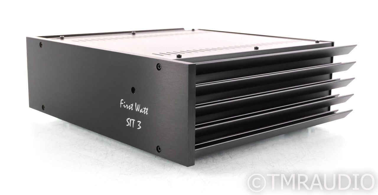 First Watt Sit 3 Stereo Power Amplifier; Black; Sit3; Nelson Pass