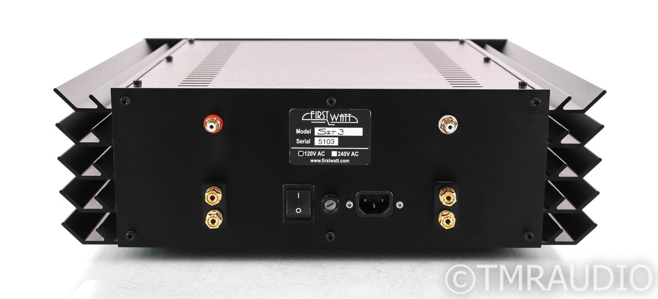 First Watt Sit 3 Stereo Power Amplifier; Black; Sit3; Nelson Pass