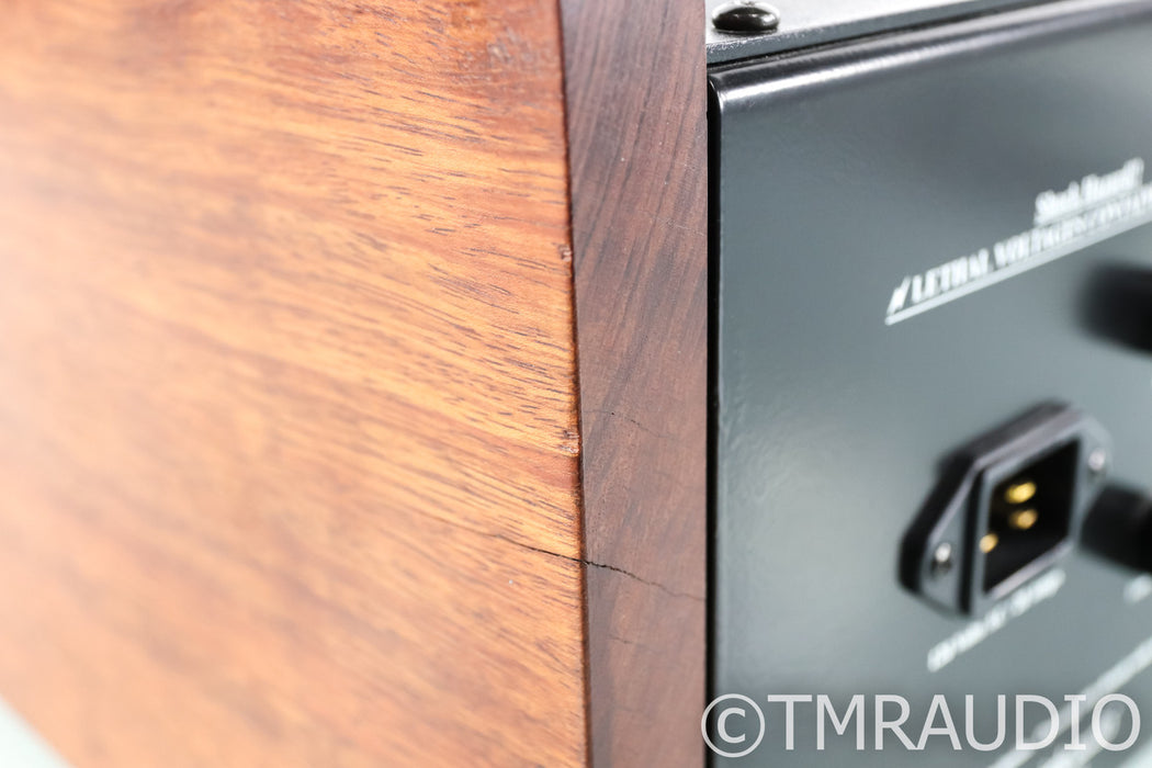 Silver Circle Audio Pure Power One 5.0 AC Power Line Conditioner; Wood & Black