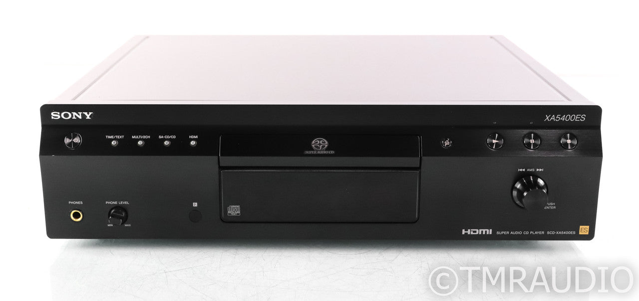 Sony SCD-XA5400ES SACD / CD Player; SCDXA5400ES; Black; Remote