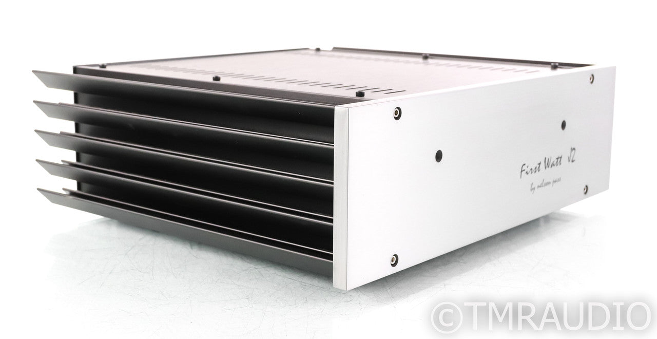First Watt J2 Stereo Power Amplifier; Silver; JFET; Nelson Pass