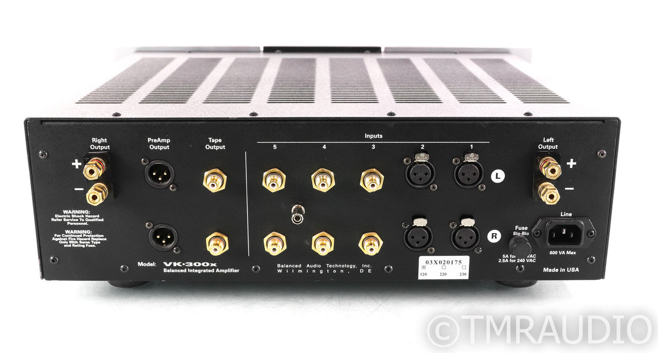 BAT VK-300x SE Stereo Tube Hybrid Integrated Amplifier; VK300xSE; Remote