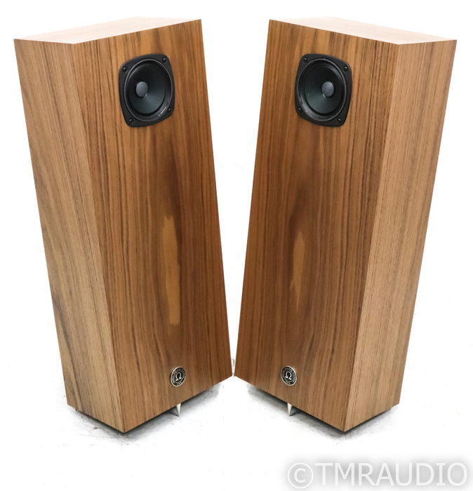 Omega Super 3 XRS Floorstanding Speakers; Walnut Pair