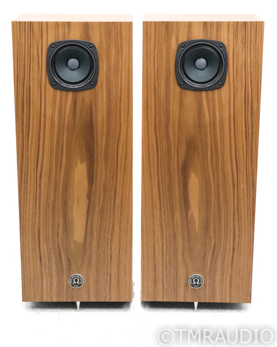 Omega Super 3 XRS Floorstanding Speakers; Walnut Pair