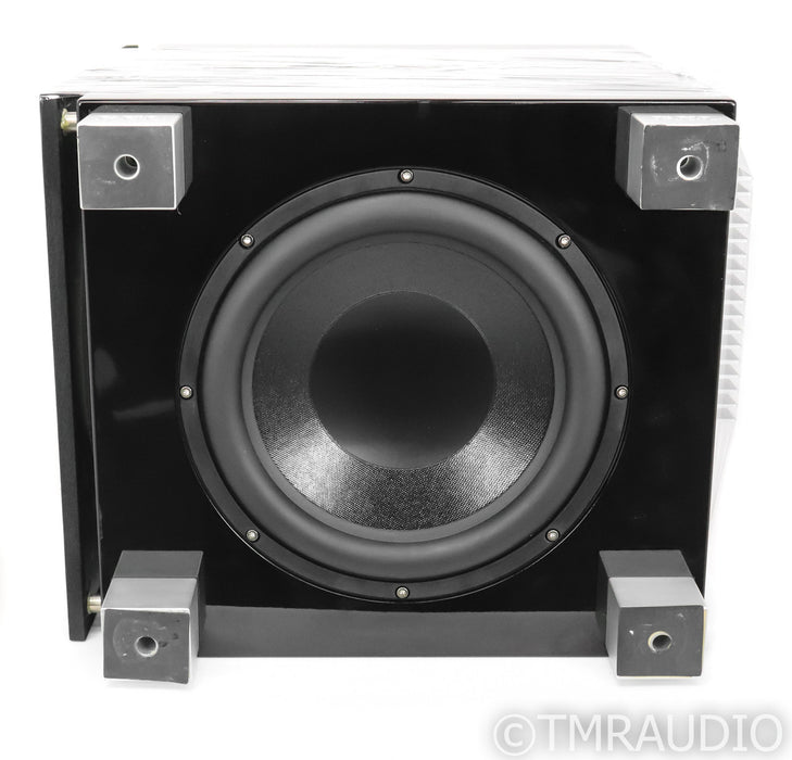 REL T/9i 10" Powered Subwoofer; Piano Black; T9I