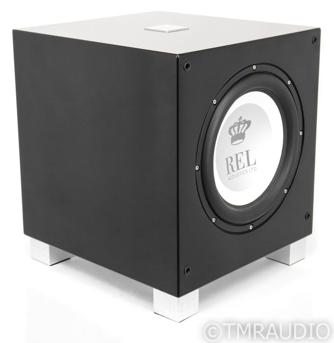 REL T/9i 10" Powered Subwoofer; Piano Black; T9I