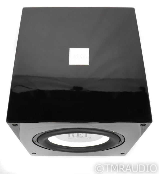 REL T/9i 10" Powered Subwoofer; Piano Black; T9I