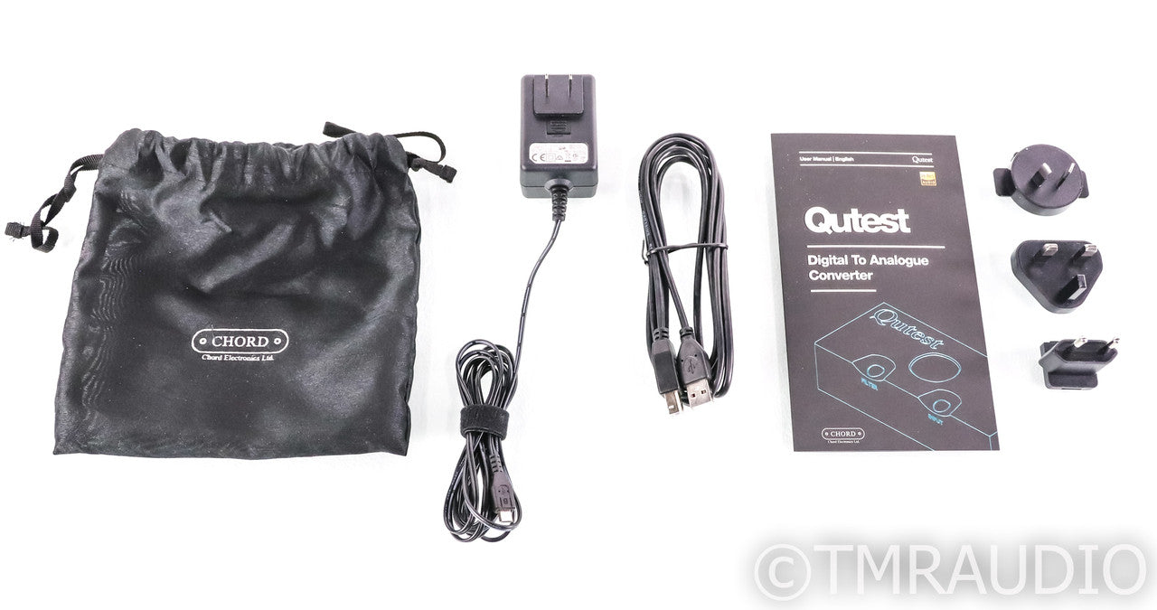 Chord Electronics Qutest DAC; D/A Converter; DSD 512