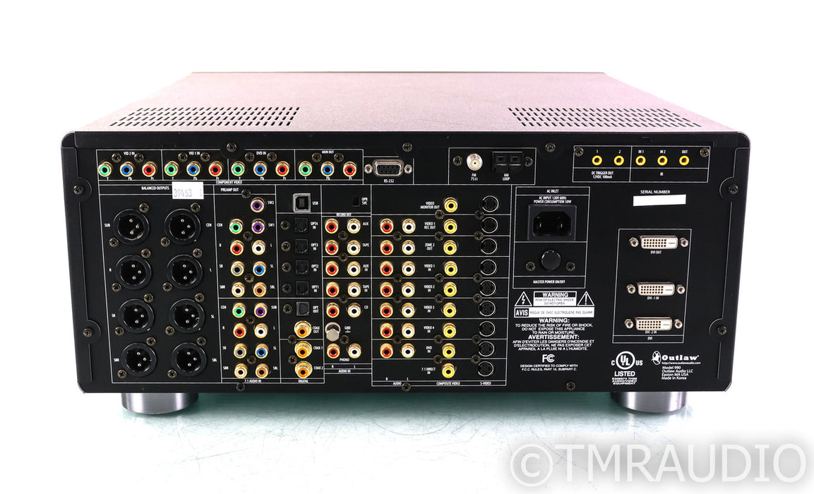 Outlaw Model 990 7.1 Channel Home Theater Processor; USB (No Remote)