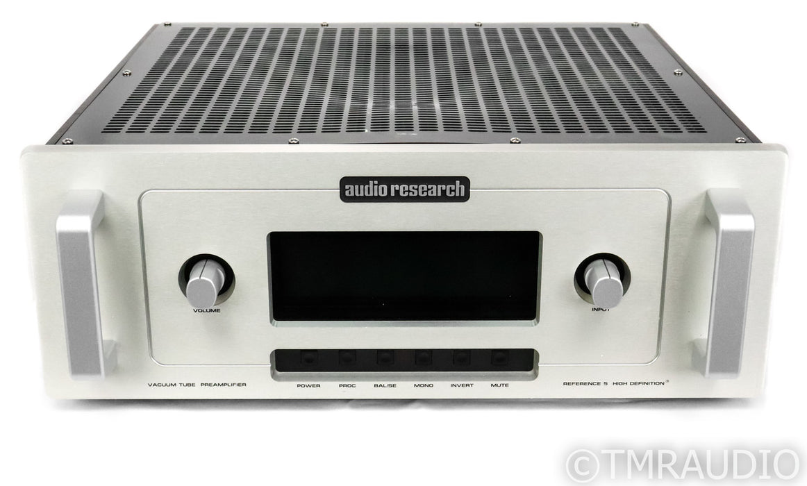 Audio Research Reference 5 Stereo Tube Preamplifier; Silver