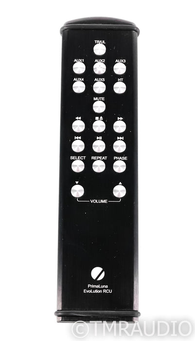 PrimaLuna EVO 400 Stereo Tube Preamplifier; Remote; Black