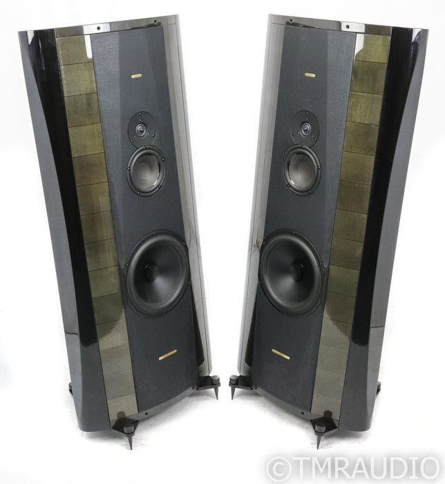 Sonus Faber Cremona Elipsa Floorstanding Speakers; Maple Graphite Pair