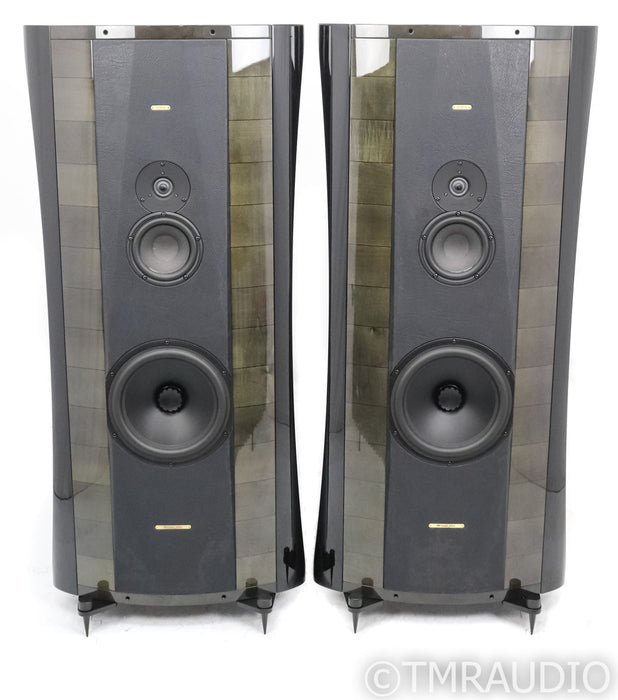 Sonus Faber Cremona Elipsa Floorstanding Speakers; Maple Graphite Pair