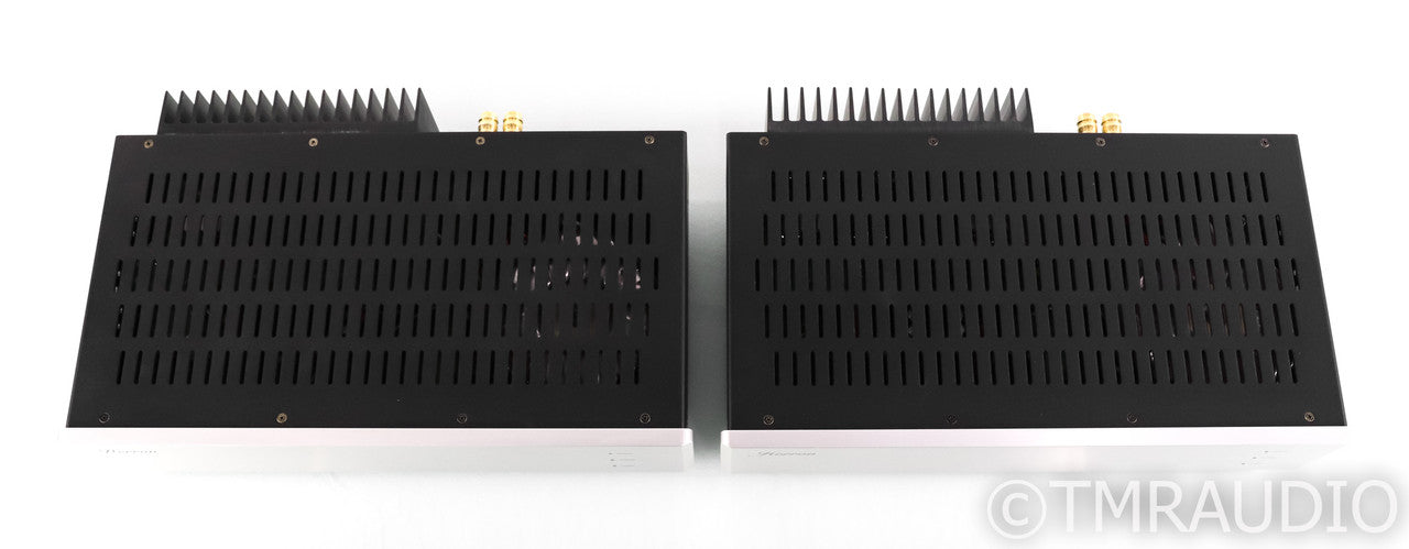Herron Audio M1 Mono Power Amplifier; Pair; Silver; M-1