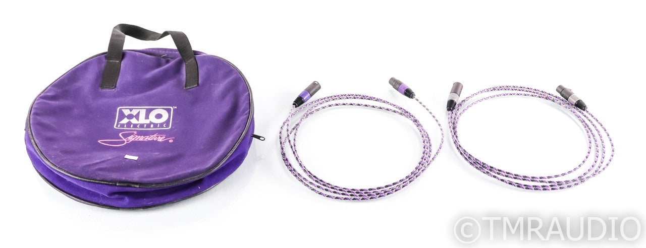 XLO Electric Signature Type 2.1 XLR Cables; 3m Pair Balanced Interconnects