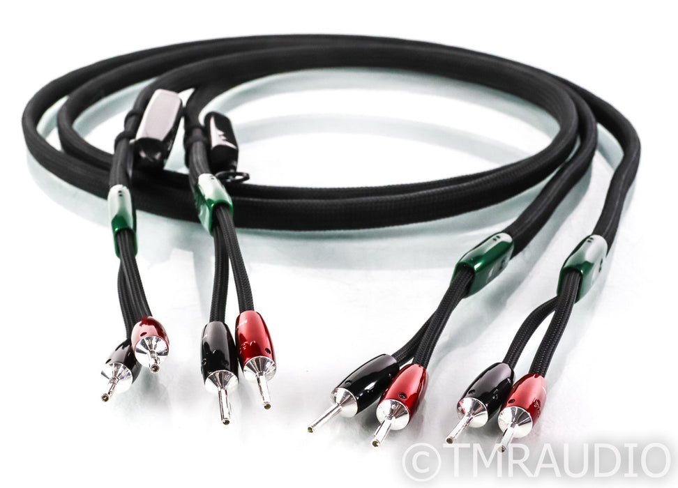 AudioQuest Robin Hood ZERO Speaker Cables; 8ft Pair; 72v DBS (Open Box)