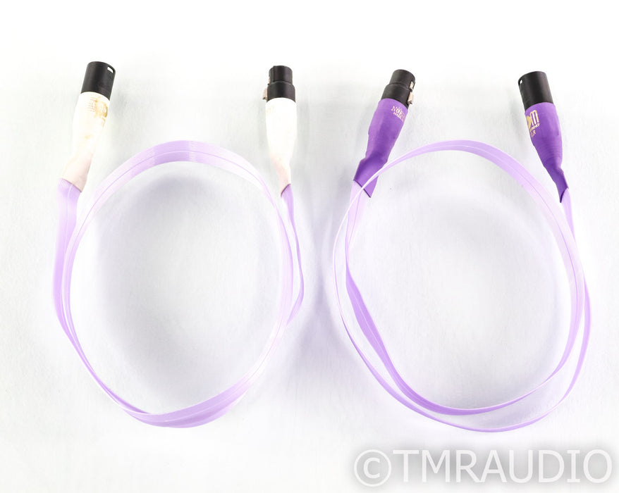 Nordost SPM Reference XLR Cables; 1m Pair Balanced Interconnects