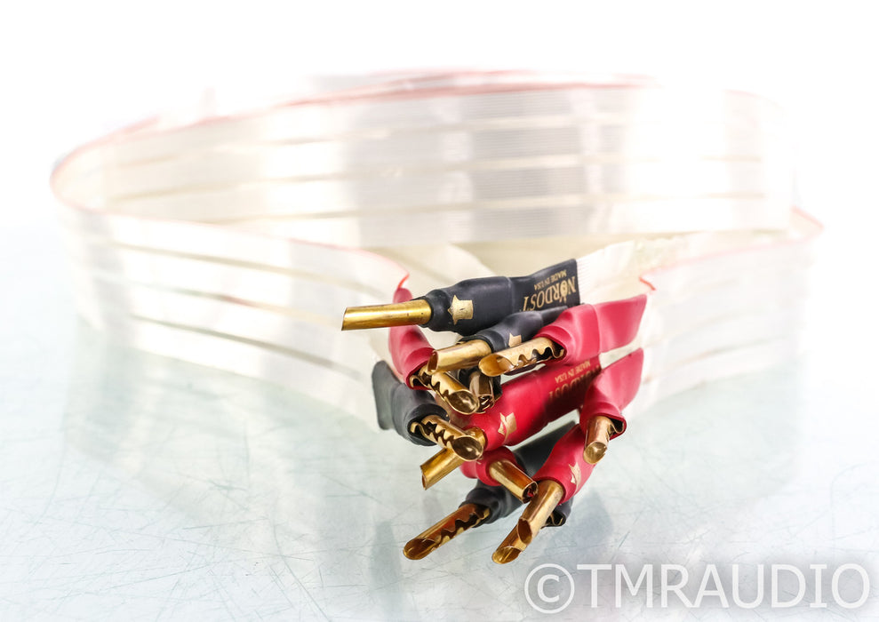Nordost Red Dawn Bi-Wire Speaker Cables; Rev 2; 3m Pair