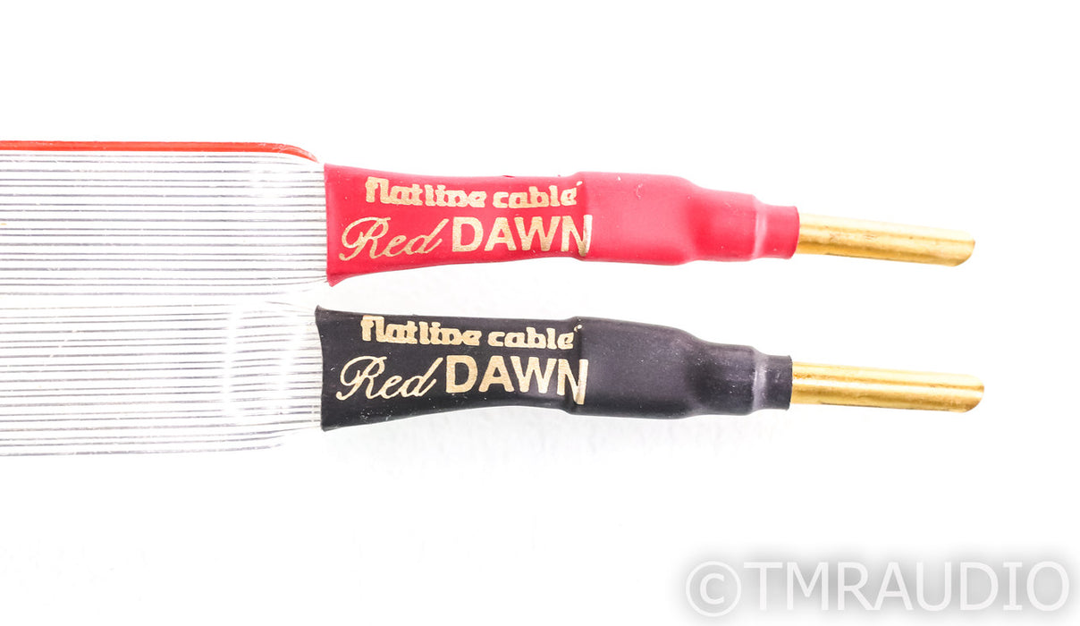 Nordost Red Dawn Bi-Wire Speaker Cables; Rev 2; Single 8'