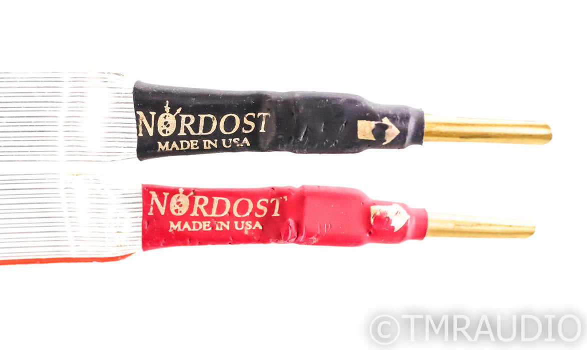 Nordost Red Dawn Bi-Wire Speaker Cables; Rev 2; Single 8'