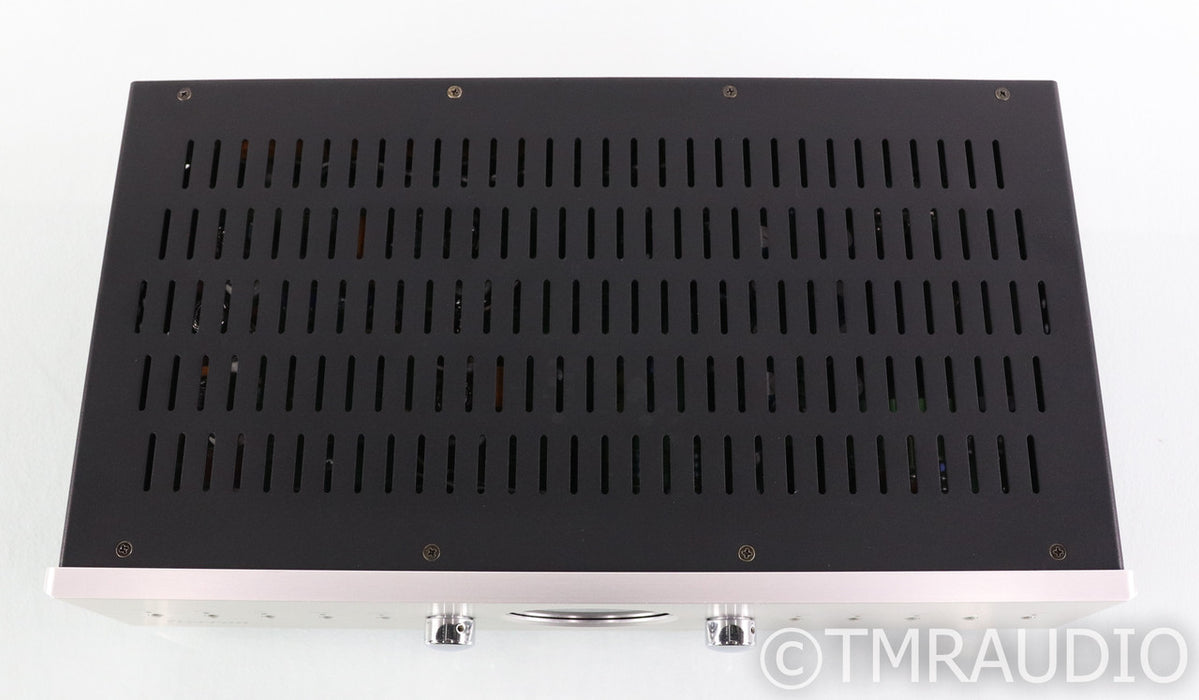 Herron Audio VTSP-3 Stereo Tube Preamplifier; Remote; Silver; VTSP3