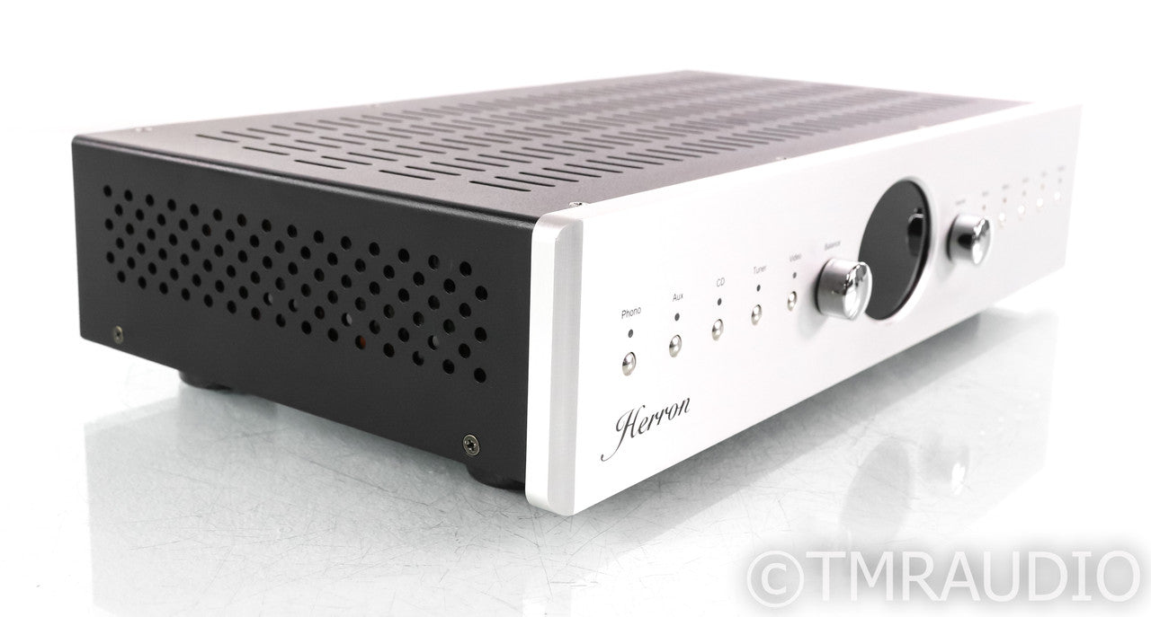 Herron Audio VTSP-3 Stereo Tube Preamplifier; Remote; Silver; VTSP3