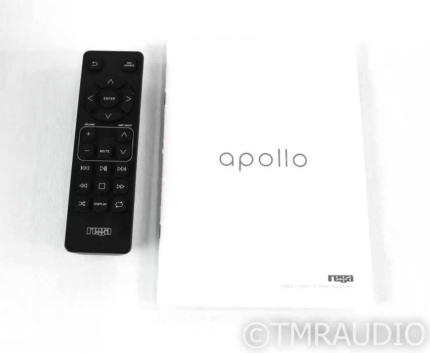 Rega Apollo CD Player; Remote; Black