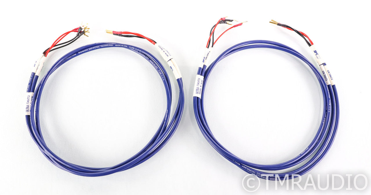 JPS Labs Ultra Conductor Dual Bi-Wire Speaker Cables; 6ft Pair