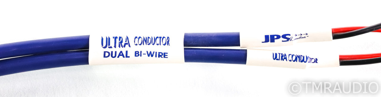 JPS Labs Ultra Conductor Dual Bi-Wire Speaker Cables; 6ft Pair