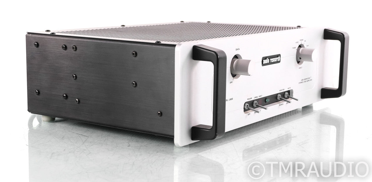 Audio Research LS22 Stereo Tube Preamplifier; LS-22; Silver (No Remote)