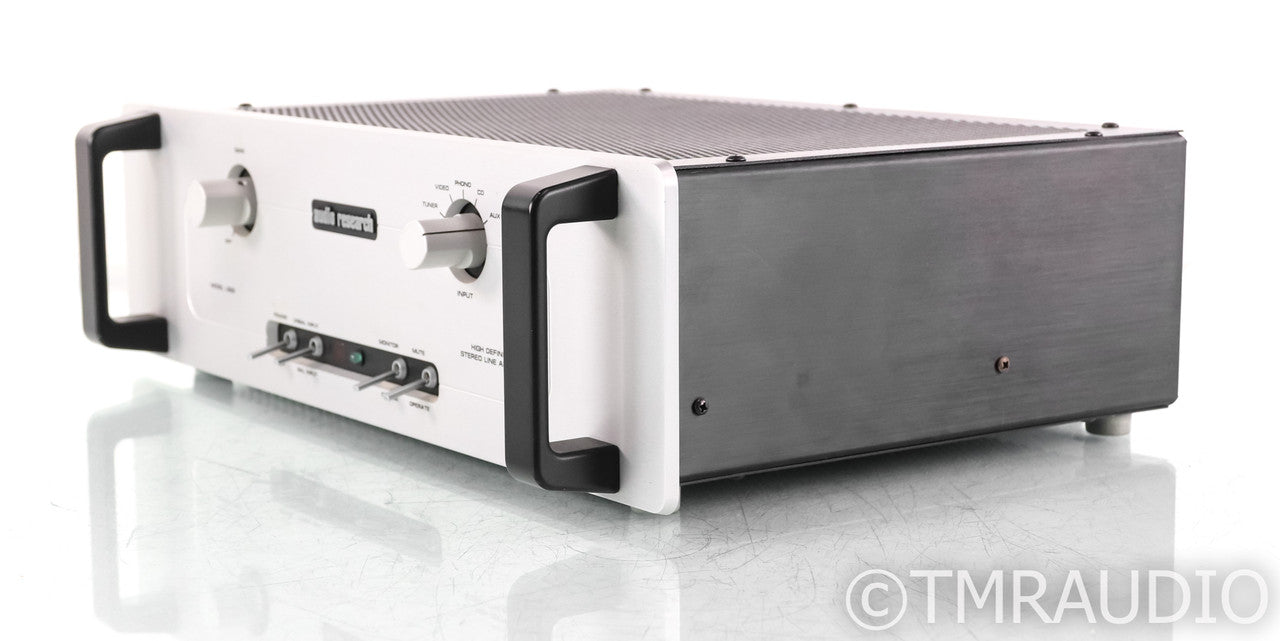 Audio Research LS22 Stereo Tube Preamplifier; LS-22; Silver (No Remote)