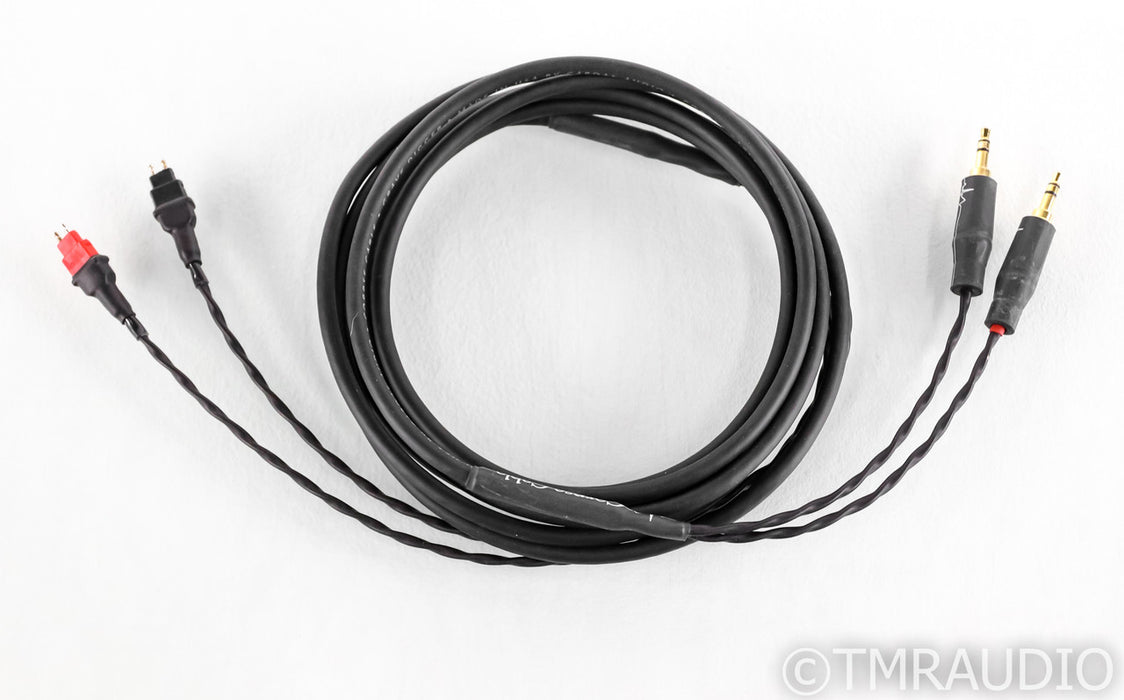 Cardas Corpse Grave Digger Headphone Cable; 10ft Dual Balanced 1/8" TRS to 2-pin